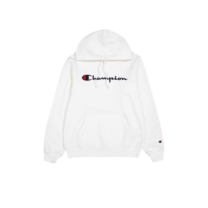 Sudadera con Capucha Hombre Champion HOODED SWEATSHIRT 220253 WHT Blanco 0 Sudadera con Capucha Hombre Champion HOODED SWEATSHIRT 220253 WHT Blanco 0