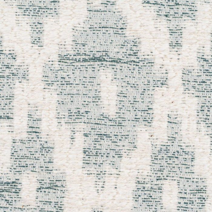 Cojín Blanco-Verde Algodón Decoración 40 X 60 cm