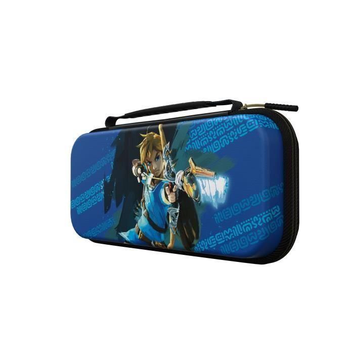 Funda protectora - PDP - Link - Compatible con Nintendo Switch - Diseño luminoso - Soporte integrado 5