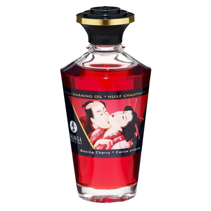 Aceite de Masaje Afrodisíaco Shunga Blazing cherry 100 ml 2