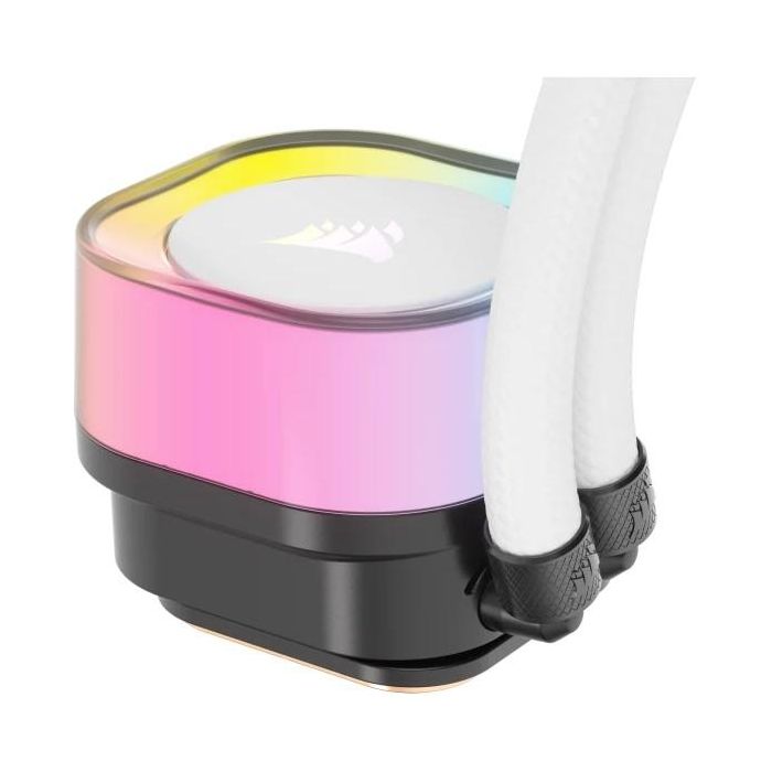 Corsair H100i iCUE LINK Refrigeración Líquida AIO 240mm Blanco RGB 6 Corsair H100i iCUE LINK Refrigeración Líquida AIO 240mm Blanco RGB 6