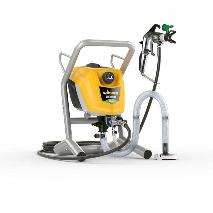 Wagner HEA Control Pro 250M Pulverizador de Pintura Sin Aire de Alta Eficiencia 110 bar 550W para Proyectos Medianos a Grandes con Manguera 9m 6 Wagner HEA Control Pro 250M Pulverizador de Pintura Sin Aire de Alta Eficiencia 110 bar 550W para Proyectos Medianos a Grandes con Manguera 9m 6
