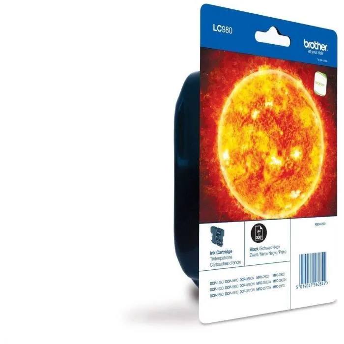 BROTHER Cartucho de tinta negro DCP-145C/DCP-165C, 2