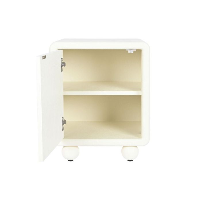 Mesita De Noche Moderno DKD Home Decor Blanco 40 x 55 x 45 cm 1 Mesita De Noche Moderno DKD Home Decor Blanco 40 x 55 x 45 cm 1