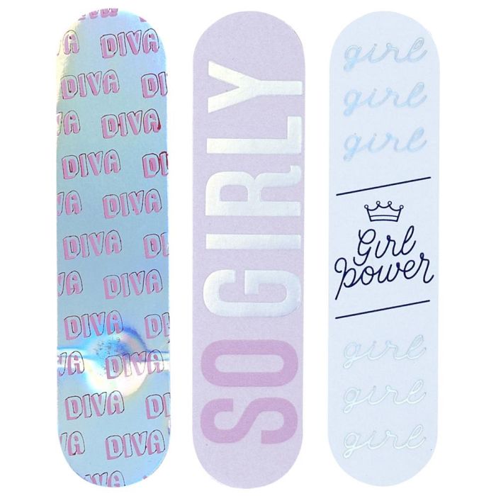 Cosmetic Club Juego De 3 Limas De Uñas Set So Girly / Make Up 4