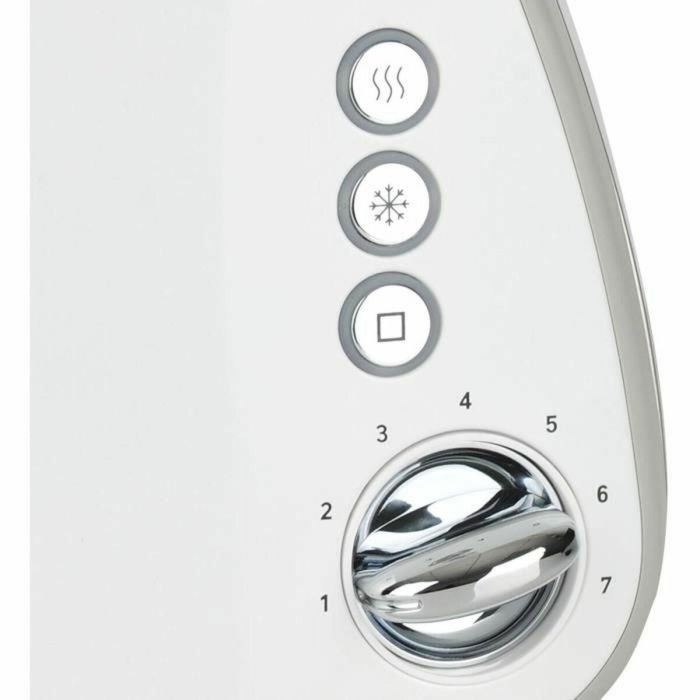 Brandt T02T1050W Tostadora de 2 ranuras, 7 niveles de potencia, con Cajón recogemigas, Color Blanco 2 Brandt T02T1050W Tostadora de 2 ranuras, 7 niveles de potencia, con Cajón recogemigas, Color Blanco 2