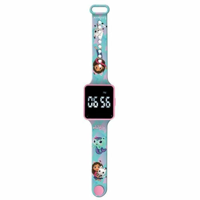 Lexibook LEX3380743108544 Reloj LED Conectado Gabby y la Casa Mágica con Pulsera Ajustable 3 Lexibook LEX3380743108544 Reloj LED Conectado Gabby y la Casa Mágica con Pulsera Ajustable 3