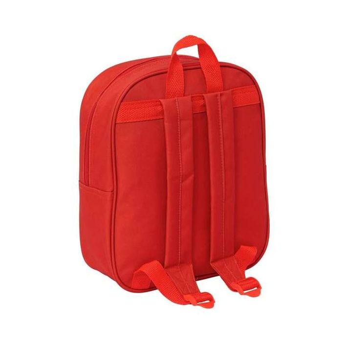 Safta Mochila Guardería 3D Bolsillo Red Sevilla FC 22x27x10 cm 1
