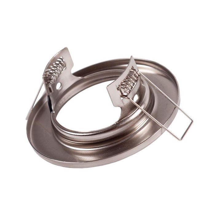 Aro Foco Downlight Circular "Sara" Acero 81mm - Satinado 2 Aro Foco Downlight Circular "Sara" Acero 81mm - Satinado 2