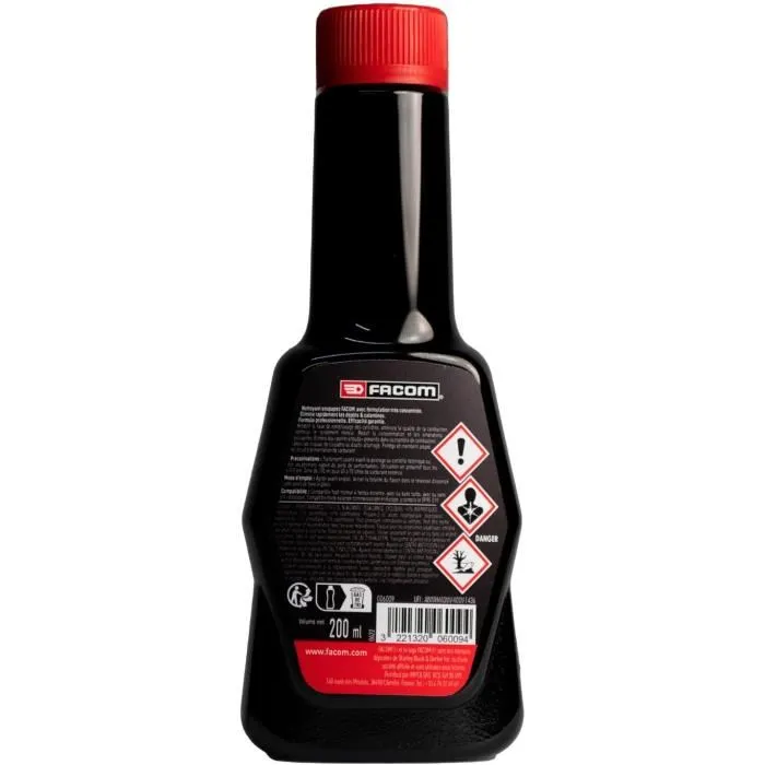 Facom Limpiador de Motores de Gasolina para Válvulas Altas, Restaura Rendimiento y Consumo, 200 ml 1