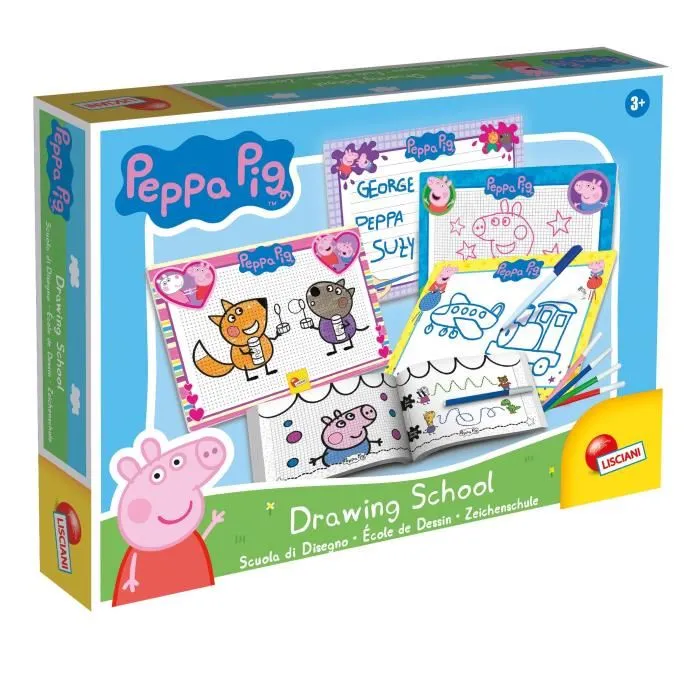 Lisciani Giochi AUC8008324092215 Escuela de Dibujo de Peppa Pig para Aprender a Dibujar 0 Lisciani Giochi AUC8008324092215 Escuela de Dibujo de Peppa Pig para Aprender a Dibujar 0