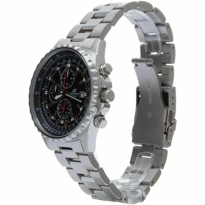 Casio Edifice Reloj de acero inoxidable gris