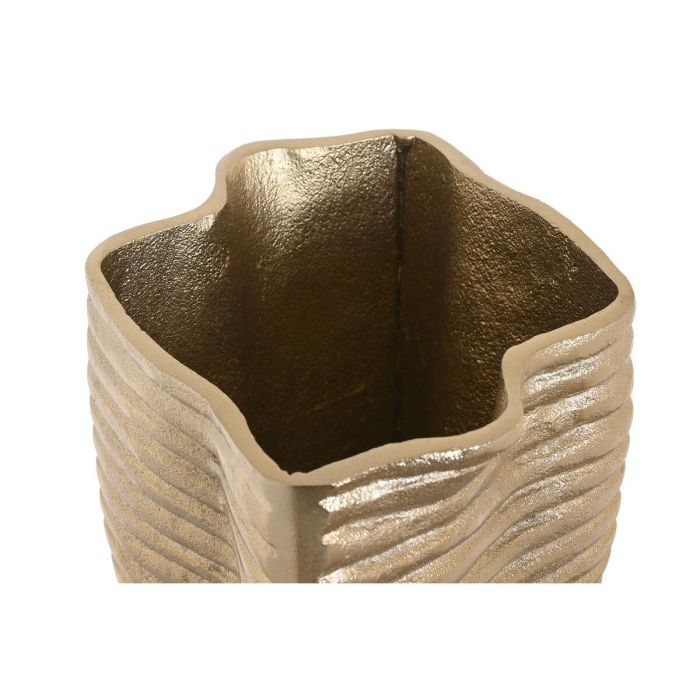 Jarron Moderno DKD Home Decor Dorado 15 x 33 x 17 cm 2 Jarron Moderno DKD Home Decor Dorado 15 x 33 x 17 cm 2