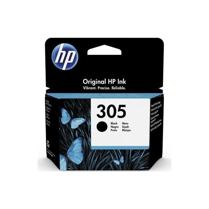 HP Nº 305 Tinta Negra compatible con Deskjet 2300, 2700 Serie, Plus 4100, Envy 6000, Pro 6400, 4210E - 120 PµG
