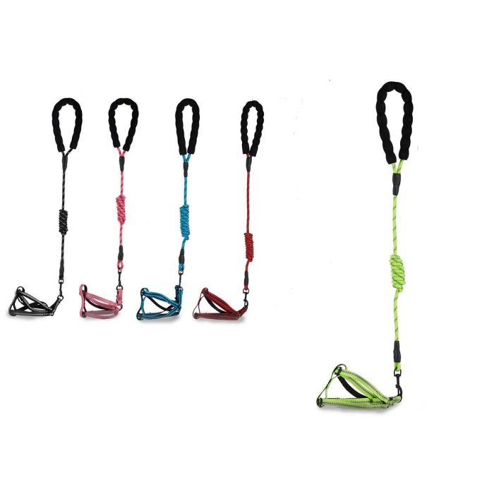 Mascow Arnés para Mascota con Asa Redonda, Fino, Surtido 5 Colores - Azul, Negro, Rojo, Rosa, Verde (24 Unidades) Mascow Arnés para Mascota con Asa Redonda, Fino, Surtido 5 Colores - Azul, Negro, Rojo, Rosa, Verde (24 Unidades)