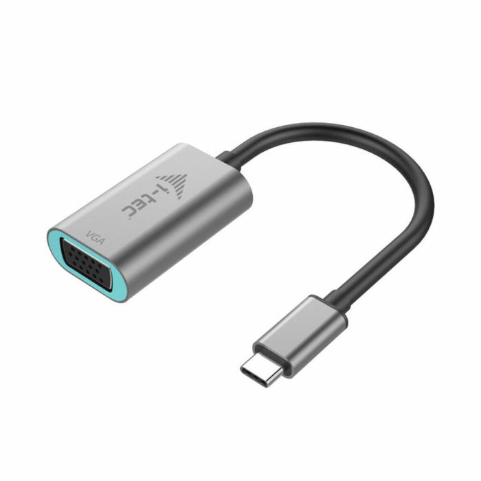 Adaptador USB C a VGA i-Tec C31METALVGA60HZ Gris Adaptador USB C a VGA i-Tec C31METALVGA60HZ Gris
