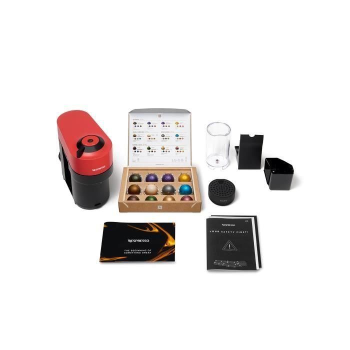 Krups Nespresso yy48888fd Cápsulas de máquina de café Red Pop Red Pop, cafetera compacta, 4 taza de tazas, espresso, Bluetooth 2 Krups Nespresso yy48888fd Cápsulas de máquina de café Red Pop Red Pop, cafetera compacta, 4 taza de tazas, espresso, Bluetooth 2