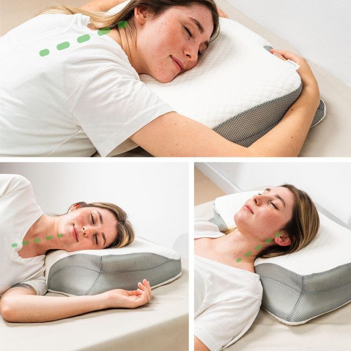 Almohada Cervical Ergonómica 3 en 1 Pilocal InnovaGoods 10 Almohada Cervical Ergonómica 3 en 1 Pilocal InnovaGoods 10