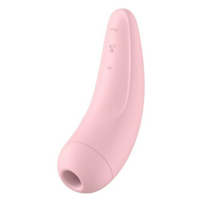 Satisfyer Curvy 2+ estimulador rosado con app y bluetooth Satisfyer Curvy 2+ estimulador rosado con app y bluetooth