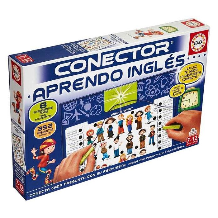 Juego conector aprendo inglés con 8 láminas de 352 preguntas mas puzzle de regalo 2x48 Juego conector aprendo inglés con 8 láminas de 352 preguntas mas puzzle de regalo 2x48