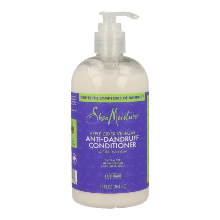 Shea Moisture Acondicionador Vinagre de Manzana Anti-Caspa con Niacinamida y Ácido Salicílico 384ml