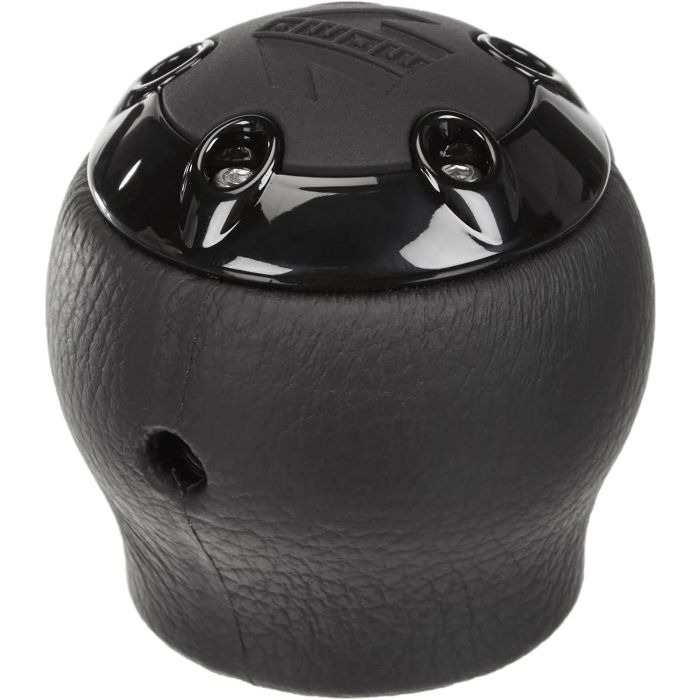 MOMO MOMPONEROBLK00SL Pomo palanca de cambios Nero Rev.System de piel y aluminio, universal, deportivo, original 2 MOMO MOMPONEROBLK00SL Pomo palanca de cambios Nero Rev.System de piel y aluminio, universal, deportivo, original 2
