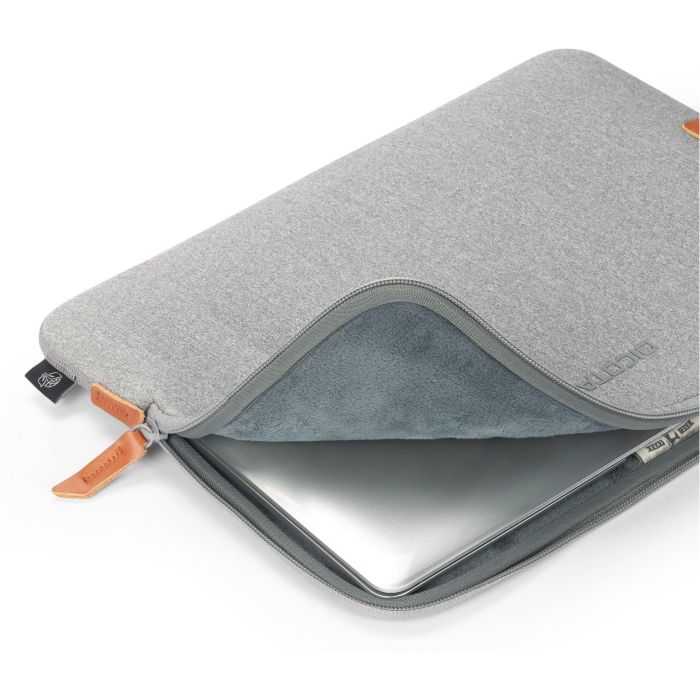 Dicota Funda Skin URBAN para MacBook 14" de Neopreno Reciclado, Gris 1