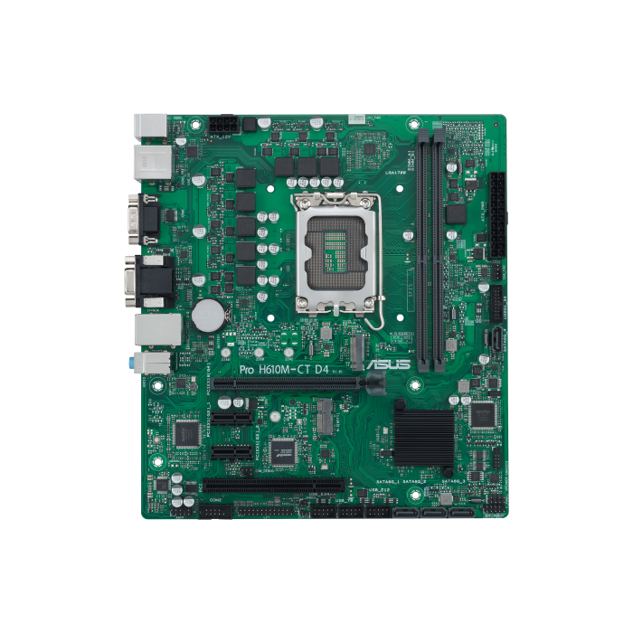 Asus PRO H610M-C D4-CSM Placa Base Intel H610 LGA 1700 micro ATX DDR4 90MB1A30-M0EAYC Asus PRO H610M-C D4-CSM Placa Base Intel H610 LGA 1700 micro ATX DDR4 90MB1A30-M0EAYC