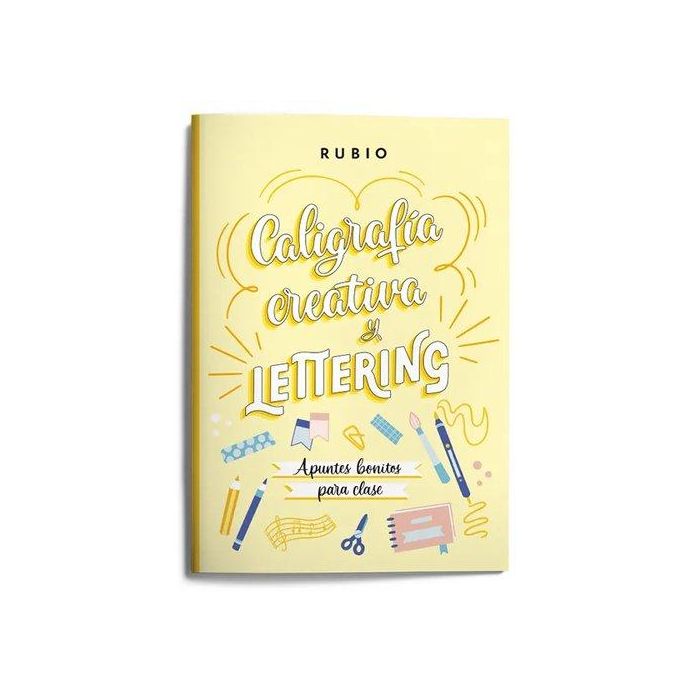 Rubio Cuaderno Lettering y Caligrafía Creativa para Apuntes Bonitos y Mensajes Contra el Acoso Escolar