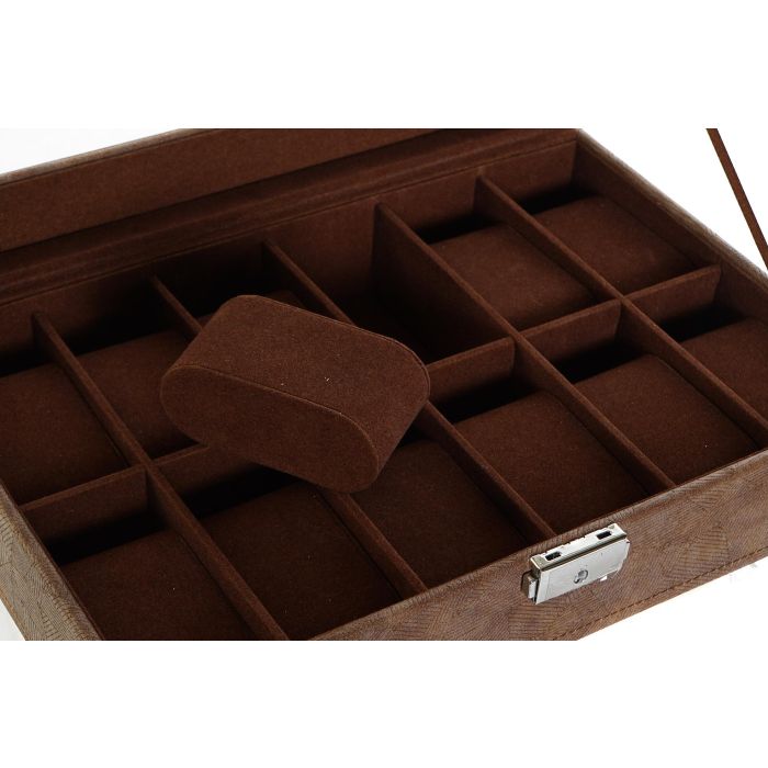 Joyero Tradicional DKD Home Decor Marron 20 x 8 x 30 cm 1 Joyero Tradicional DKD Home Decor Marron 20 x 8 x 30 cm 1