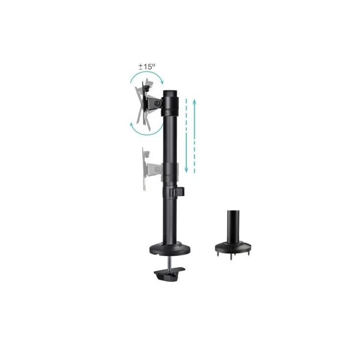 Soporte de Mesa para Pantalla TooQ DB1131TN-B 17" 32" 8 kg 1