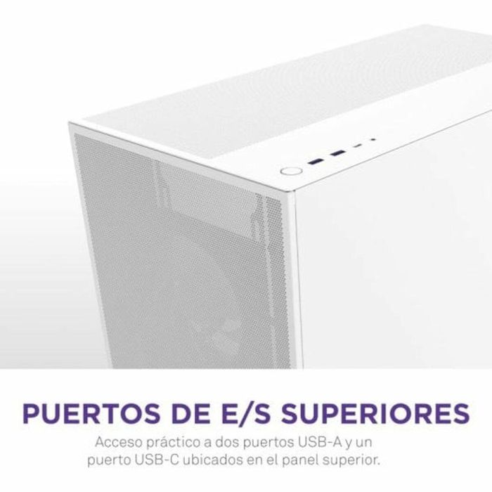 Caja Semitorre ATX NZXT Blanco 2 Caja Semitorre ATX NZXT Blanco 2