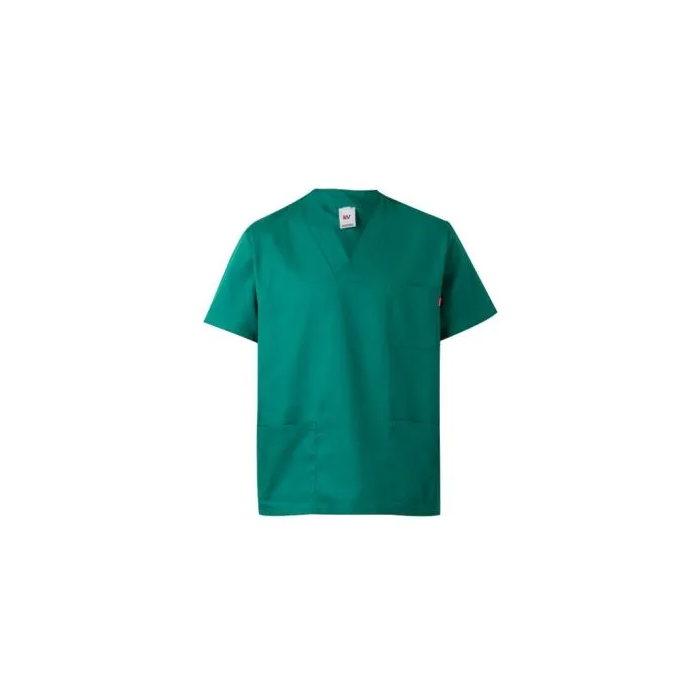 Camisola Pijama Cuello De Pico Verde Talla 2 S