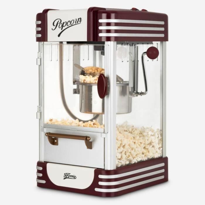 Máquina de palomitas - HKoeNIG - Diseño retro - Capacidad 50g - Luz interior 4 Máquina de palomitas - HKoeNIG - Diseño retro - Capacidad 50g - Luz interior 4