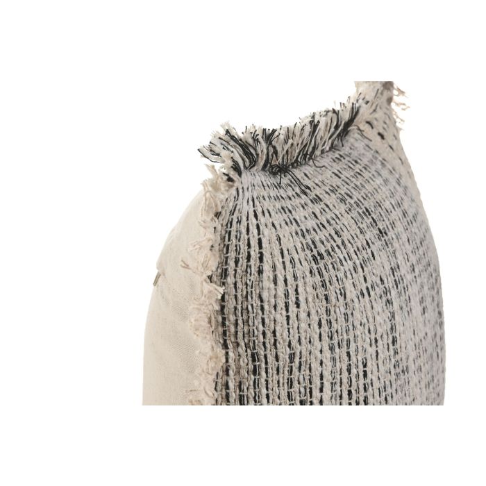 Cojin Boho DKD Home Decor Crudo 45 x 45 cm (2 Unidades) 1