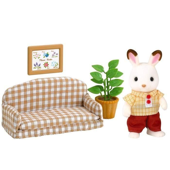 FAMILIAS SYLVANIANAS 5013 Papa Rabbit Chocolate y Salon 1 FAMILIAS SYLVANIANAS 5013 Papa Rabbit Chocolate y Salon 1