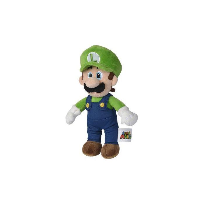 Smoby Peluche Luigi 30 cm Super Mario Bros