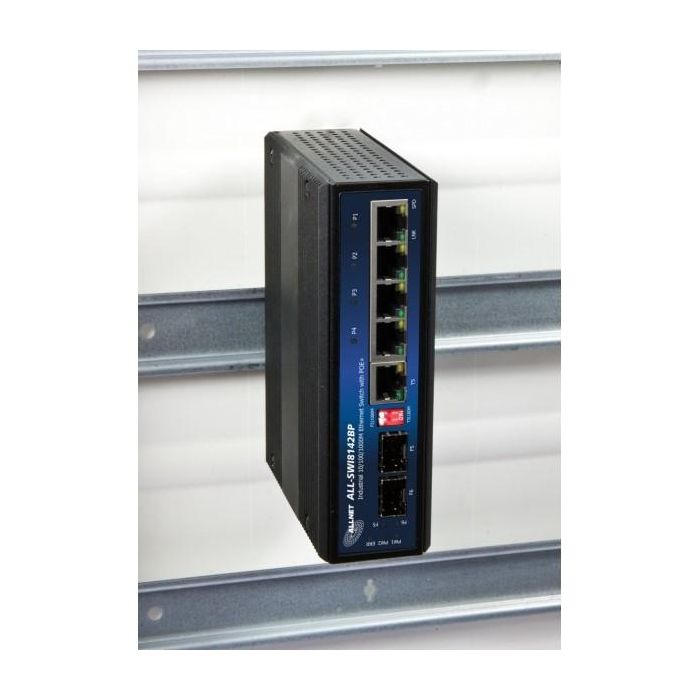 4+2P Allnet ALL-SWI8142BP POE+