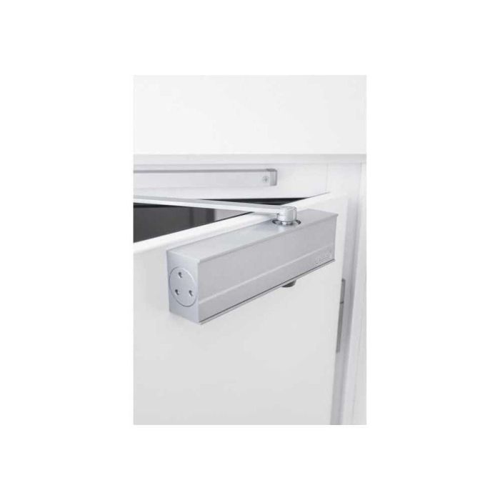 Abus Cierrapuertas AC7303 S - Cierre Seguro y Silencioso - Apto para Puertas de hasta 96 cm y 60 kg