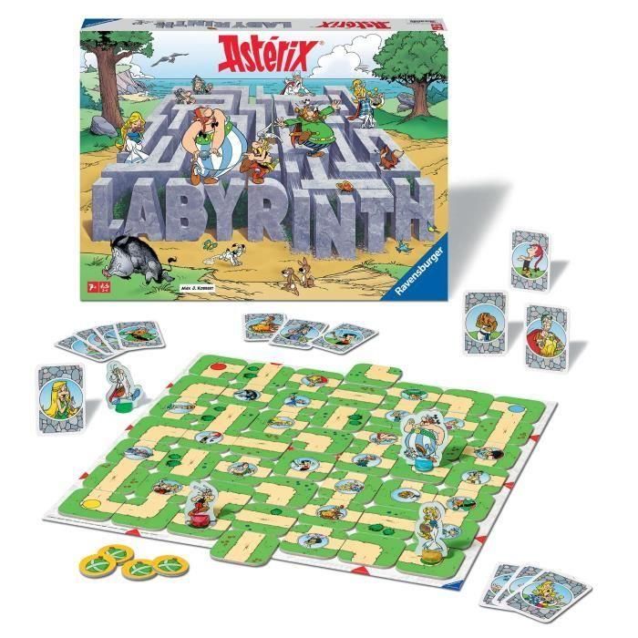 Labyrinth Asterix - Conjunto de niños y familiares - 27350 - 7 años - Ravensburger 1 Labyrinth Asterix - Conjunto de niños y familiares - 27350 - 7 años - Ravensburger 1