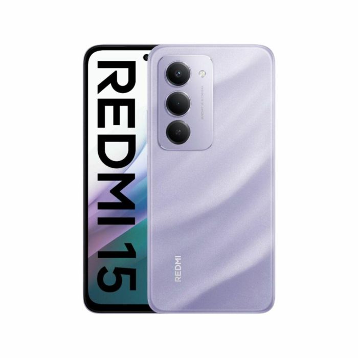 Smartphone Xiaomi Redmi 15 6,9" Octa Core 6 GB RAM 128 GB Púrpura 0 Smartphone Xiaomi Redmi 15 6,9" Octa Core 6 GB RAM 128 GB Púrpura 0