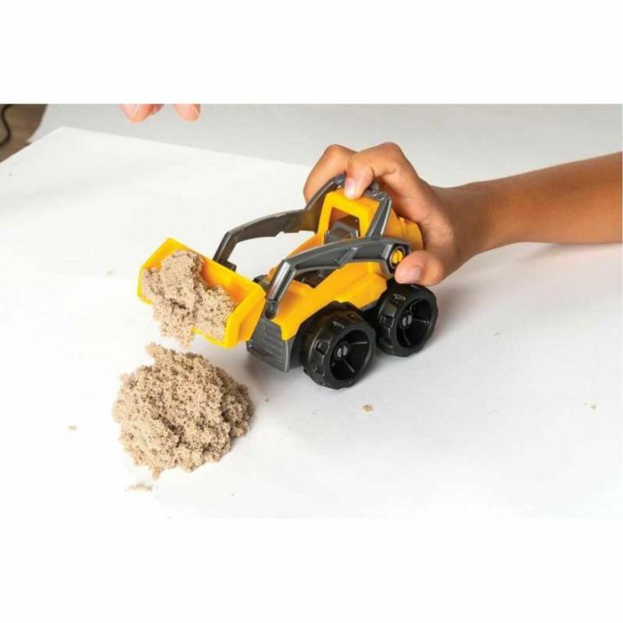 Kinetic Sand KIN0778988543641 Set de Construcción de Arena Cinética – Excava y Demuele con 454g de Arena Natural