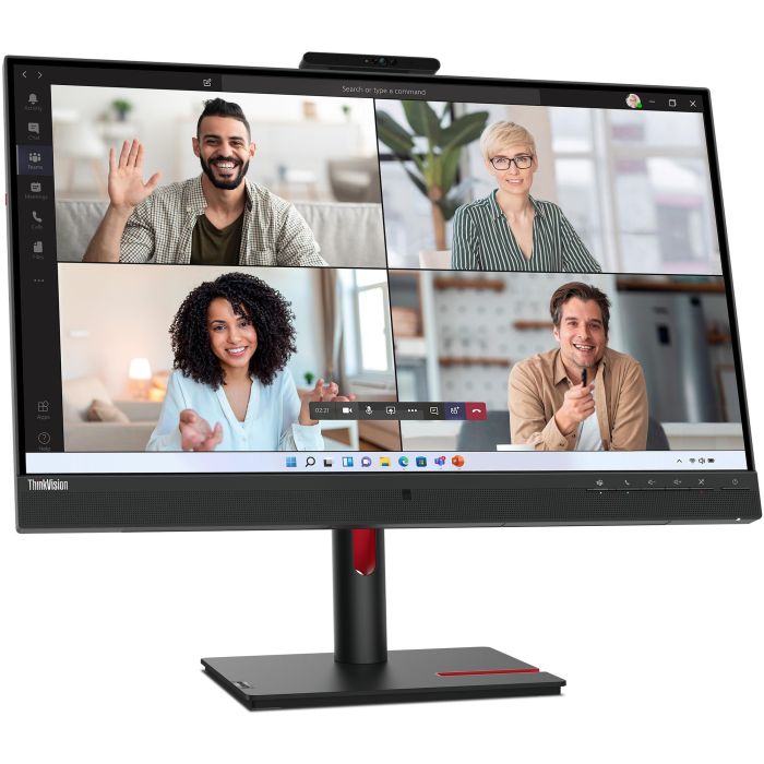 Lenovo ThinkVision T27hv-30 Monitor 27" QHD IPS (2560x1440) 75Hz 4ms HDMI DP USB-C con Altavoces y Cámara Negra 14 Lenovo ThinkVision T27hv-30 Monitor 27" QHD IPS (2560x1440) 75Hz 4ms HDMI DP USB-C con Altavoces y Cámara Negra 14