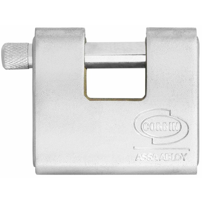 Candado de llave CORBIN Rectangular Latón Acero Blindado 3 Candado de llave CORBIN Rectangular Latón Acero Blindado 3