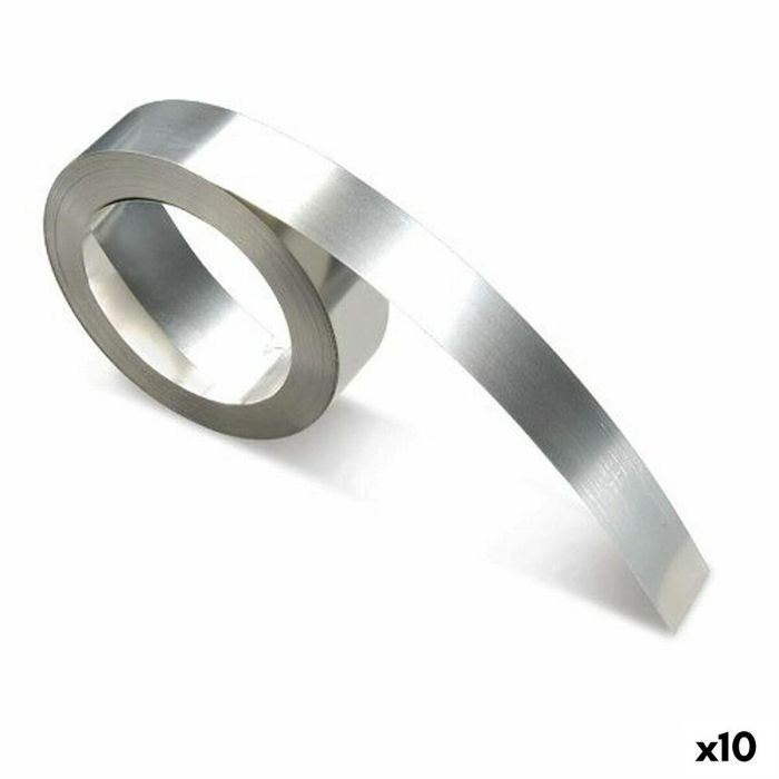 Cinta Laminada para Rotuladoras Dymo 32500 Acero Inoxidable Rhino™ 12 mm (10 Unidades) Cinta Laminada para Rotuladoras Dymo 32500 Acero Inoxidable Rhino™ 12 mm (10 Unidades)