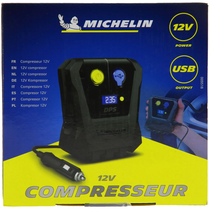 Michelin Mini Compresor Digital 12V 3.5 Bares 2 Michelin Mini Compresor Digital 12V 3.5 Bares 2