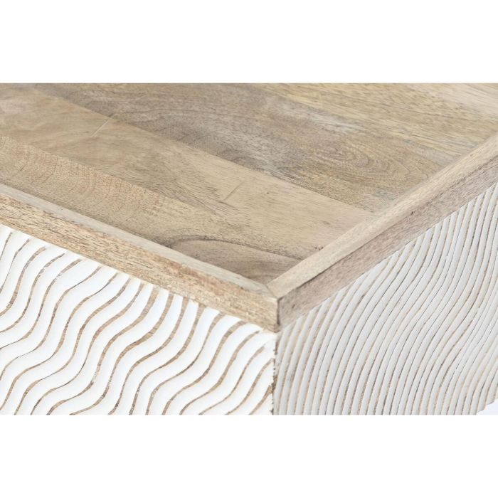 Mesa de Centro Home ESPRIT Hierro Madera de mango 120 x 60 x 57 cm 3