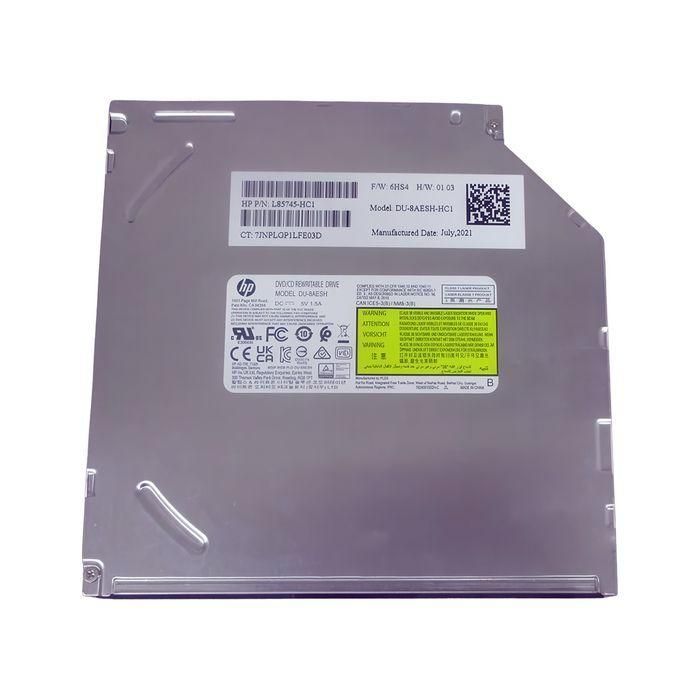 HP SKO-ODD Grabadora DVD Ultra Slim con Interfaz SATA, compatible con CD-RW, DVD+RW, DVD-RW y DVD-RAM