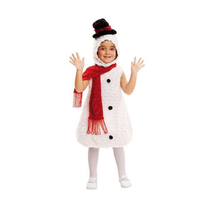 Disfraz muñeco de nieve peluche talla 5-6 y Disfraz muñeco de nieve peluche talla 5-6 y