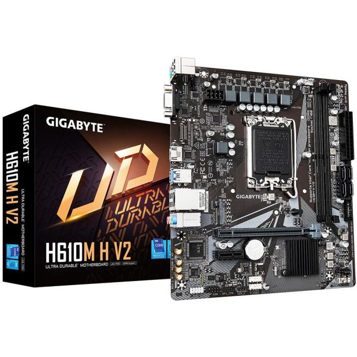 GIGABYTE GIG1714699419968 Placa base H610M H V2 0 GIGABYTE GIG1714699419968 Placa base H610M H V2 0
